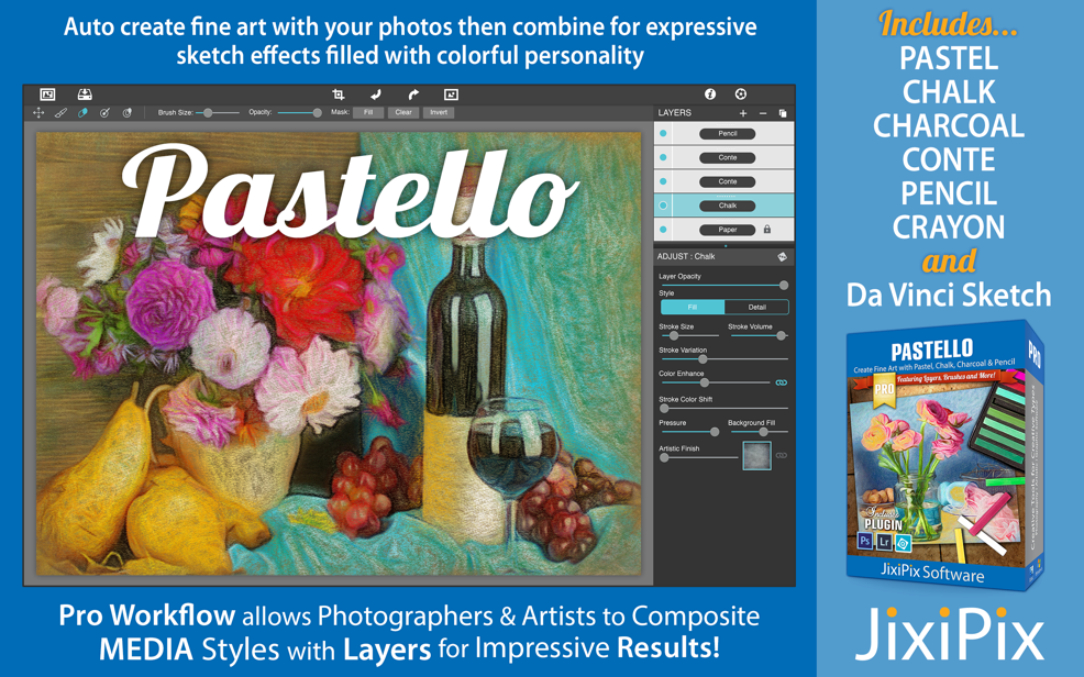 JixiPix Pastello v6.0.98 64 Bit  986x0w