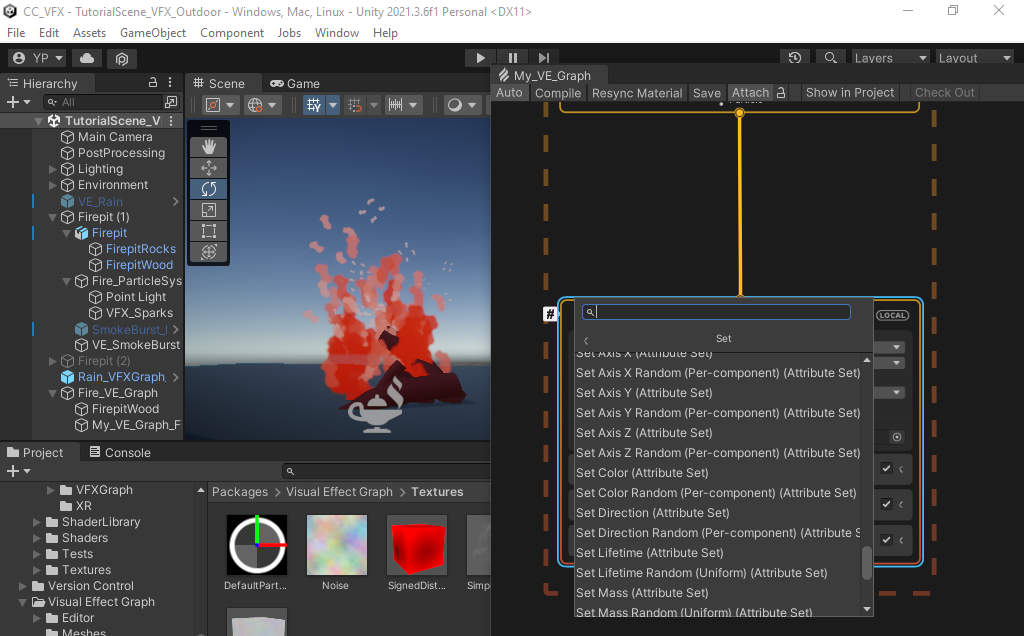 Question How to make sheet animation of fire in Visual Effects Graph