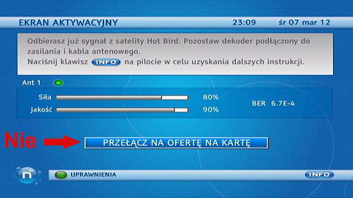 Jak zrestartować nboxa ekran aktywacyjny n