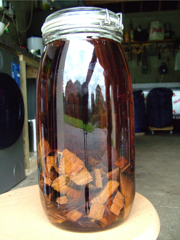 Bourbon on Oak