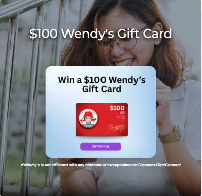 Wendy's Gift Card preview