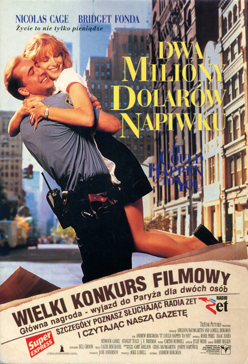 Dwa miliony dolarów napiwku / It Could Happen to You 1994 PL.1080p.BDRip.x264.DD5.1-DReaM / Lektor PL