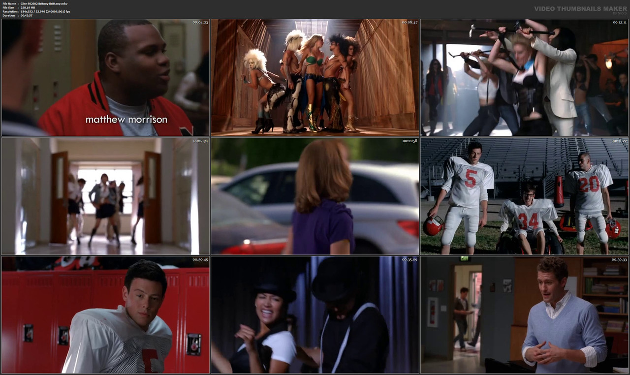 Glee S02E02 Britney Brittany.mkv