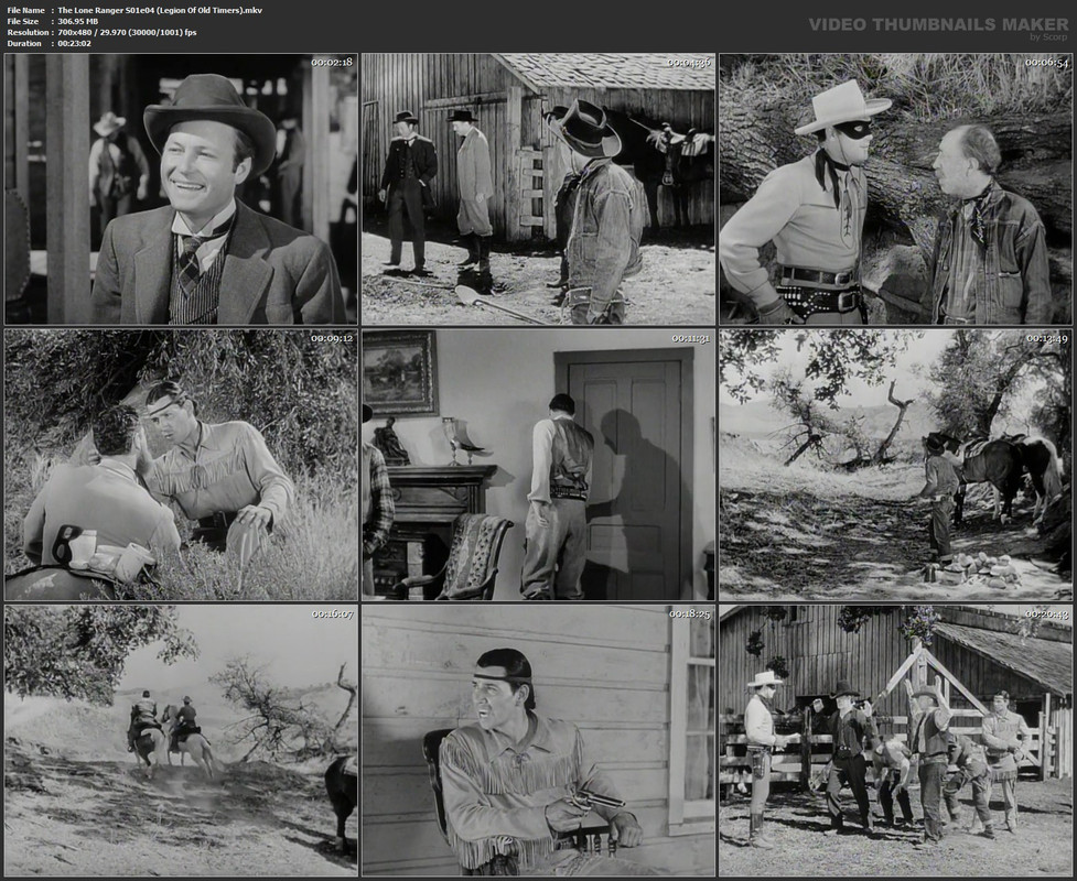 The Lone Ranger S01e04 (Legion Of Old Timers).mkv