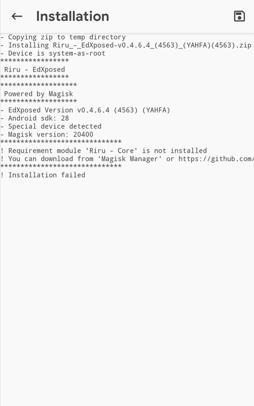 "Riru - Core is missing" after upgrade to Riru 22. Impossible to run or ...