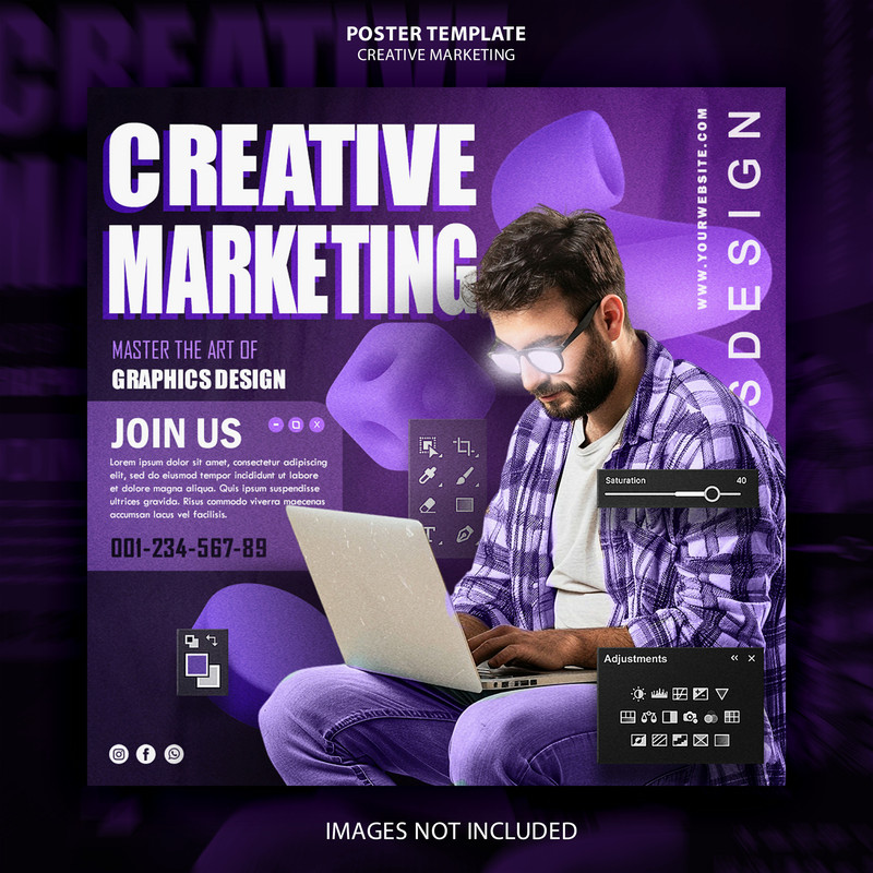 Creative Marketing Poster Template
