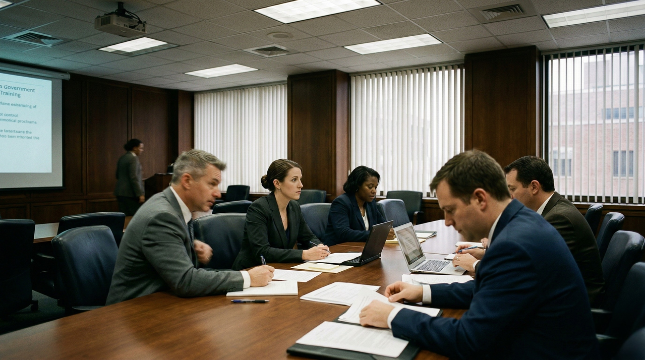 GIB training environment — behavioral analysis session