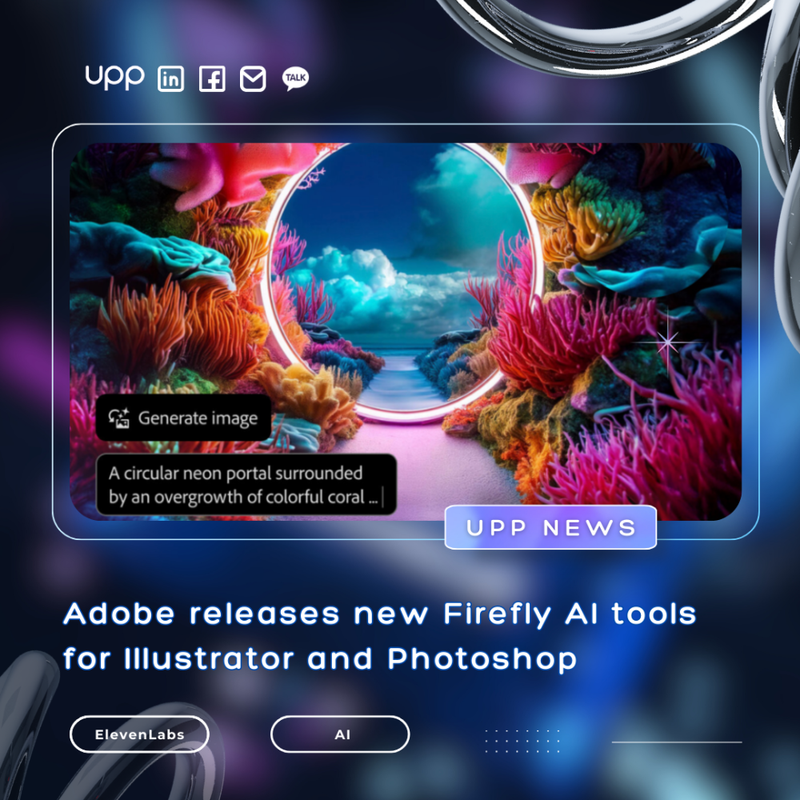 Adobe releases new Firefly AI tools for Illustrator and Photoshop