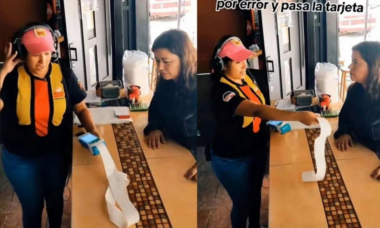 Viral: Por dos gorditas de chicharrón le cobran más de 30 mil pesos por error