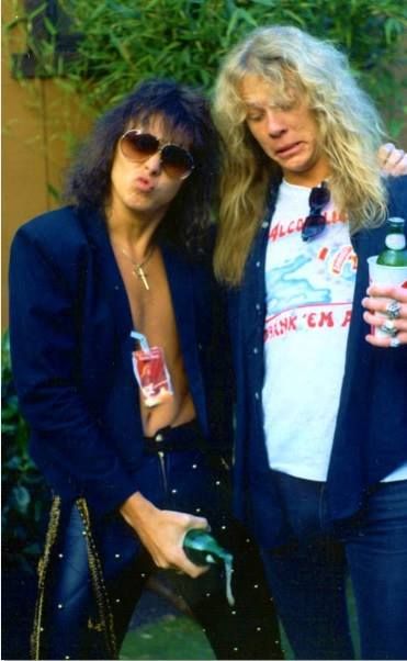james hetfield & yngwie malmsteen