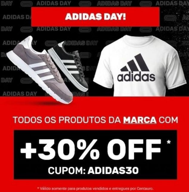 Liquida Adidas na CENTAURO