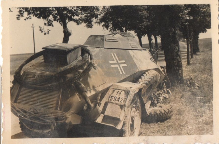 Foto Panzer spähwagen elite frankreich