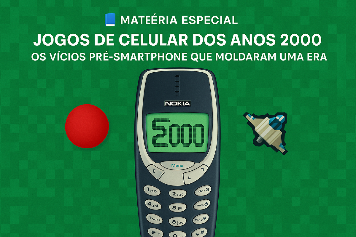 Jogos de Celular dos Anos 2000: Quando Snake Era Rei e o Bounce Nos Vencia