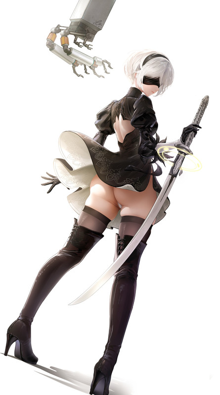 2B(YoRHa)-NieR-Automata-Nier-(series)-Игры-7815962