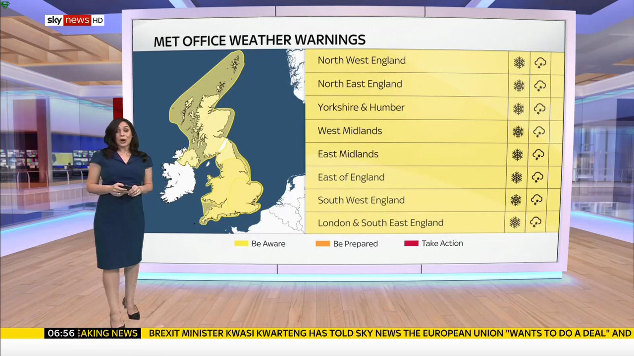 30 January - 06.00.00 - Sunrise. Sarah-Jane Mee with an engaging