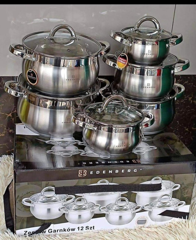 Stainless pots