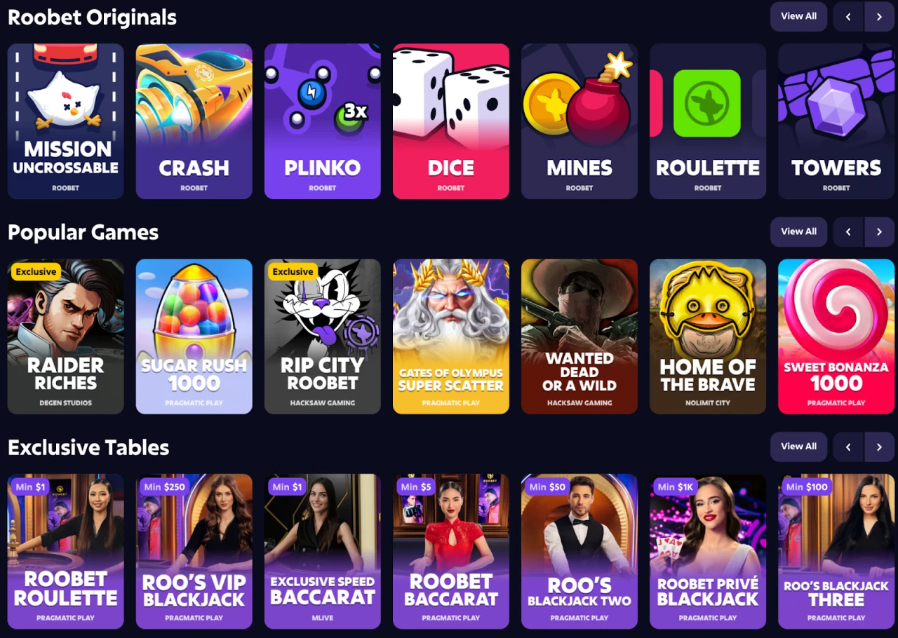 roobet spil