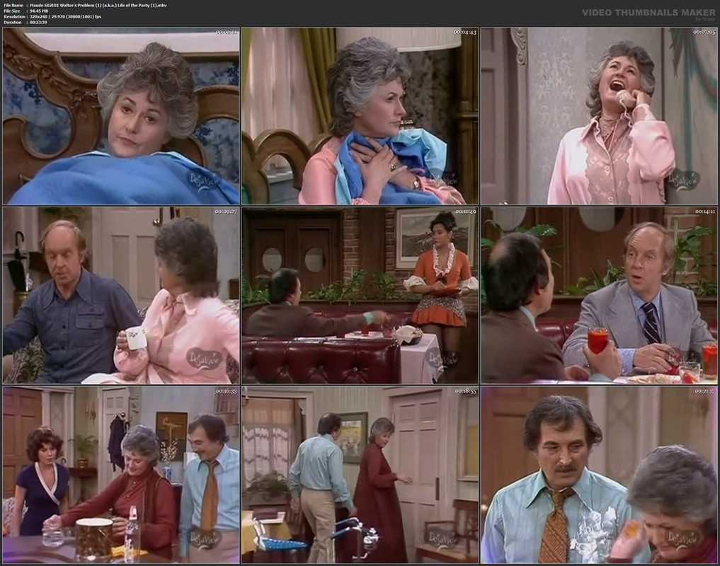 Maude S02E01 Walter's Problem (1) (a.k.a.) Life of the Party (1).mkv
