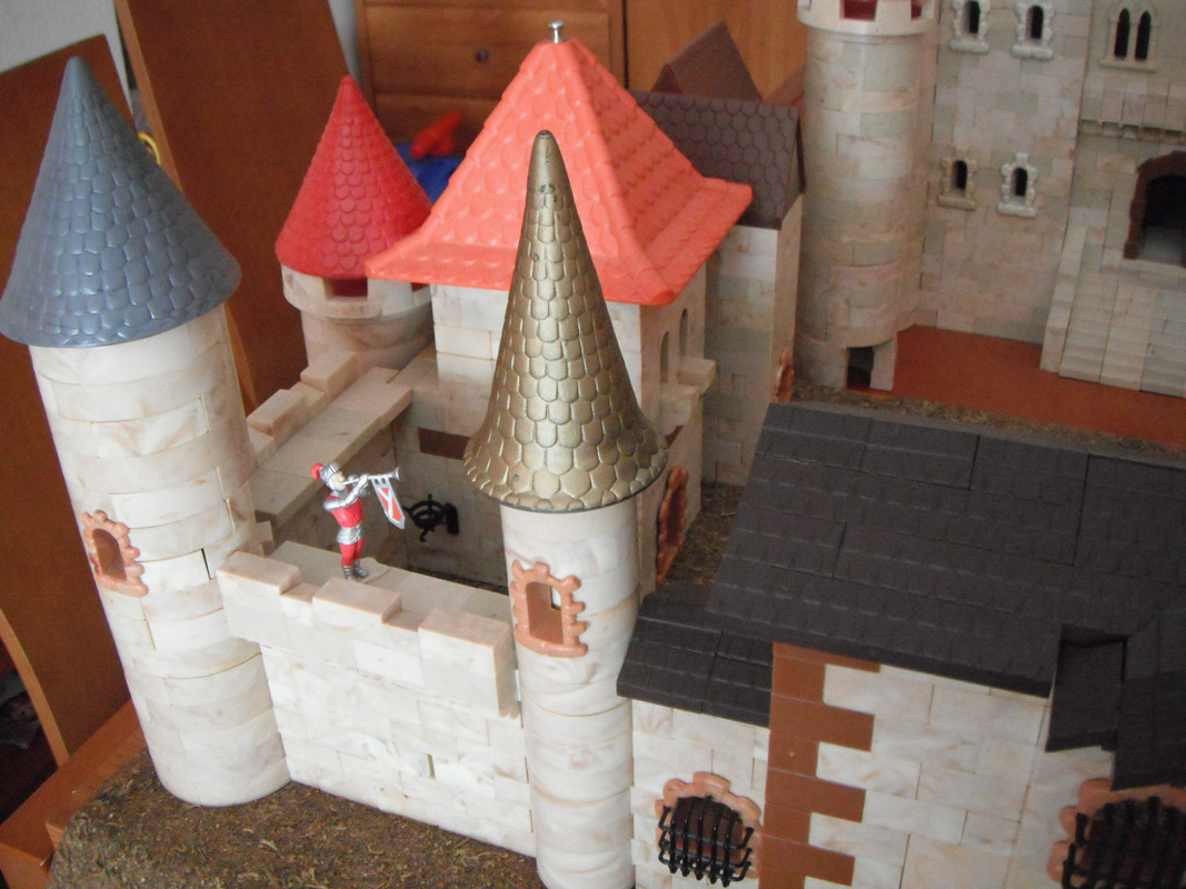 Castillo de la princesa Sofía - Detalle de la mu