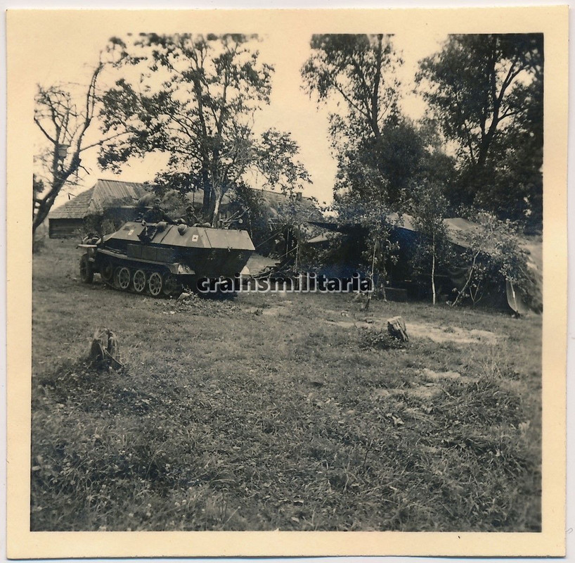Orig. Foto Panzerspähwagen SdKfz 251 Panzer Tank