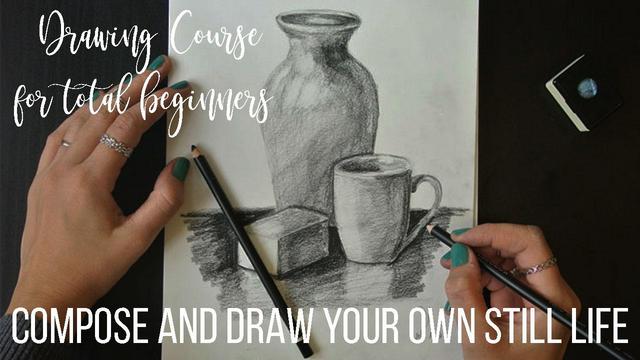 The Art Battle - Explore The Process Of Pencil Drawing, Watercolor, Acrylic and Digital Painting
