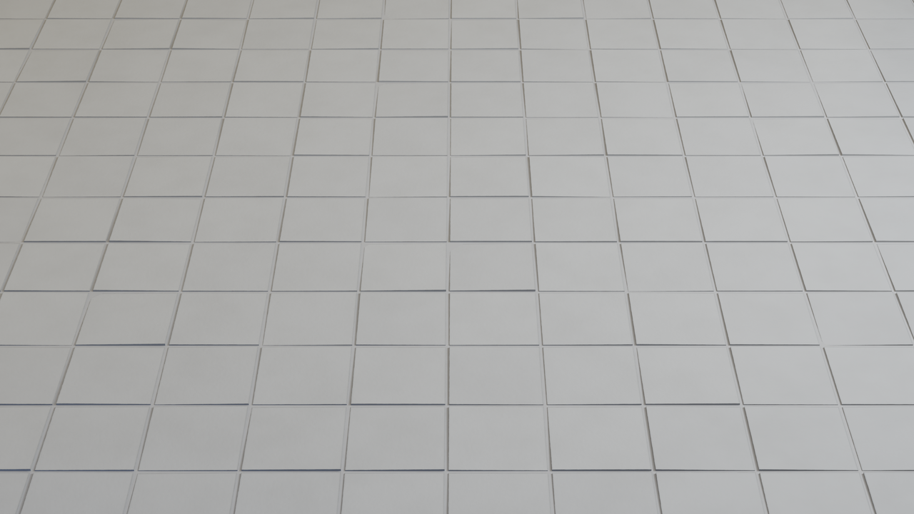 Ceramic procedural tile material preview