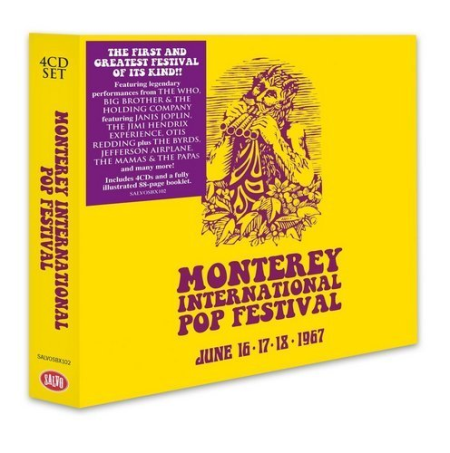 VA - Monterey International Pop Festival June 16-17-18, 1967 [4CD Box Set] (1992/2013) flac