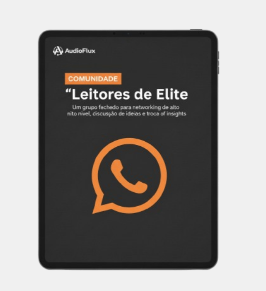 Mockup para a Comunidade Exclusiva 'Leitores de Elite'