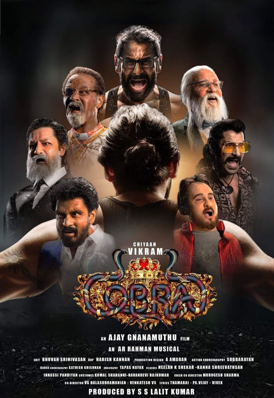 Cobra 2022 Hindi Dubbed Movie HD ESub