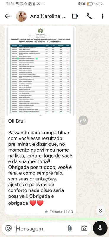 Depoimento aluno aprovado 9