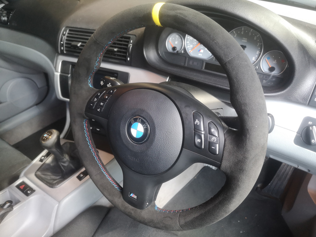 E46 M3 Alcantara Steering Wheel The M3cutters