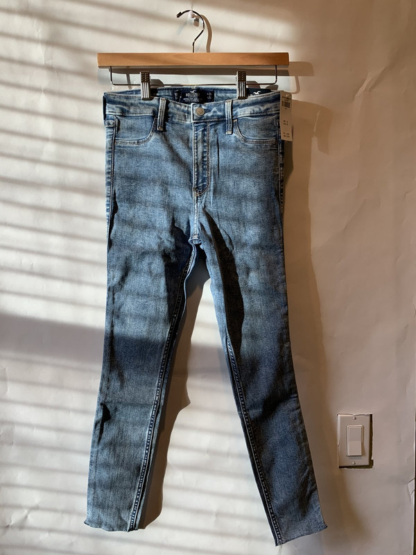 HOLLISTER CALIFORNIA HIGH RISE CROP JEAN LEGGING 3R 26W 26L | MDG Sales, LLC