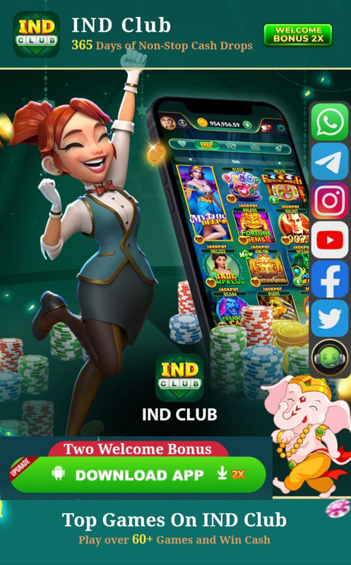 IND CLUB Games Banner