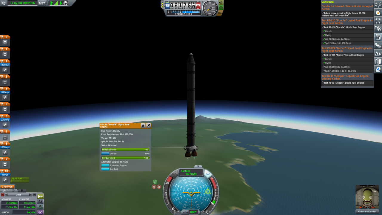 Engine test contracts cannot be completed - KSP1 Gameplay Questions and ...