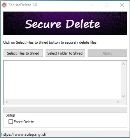 SecureDelete 1.0