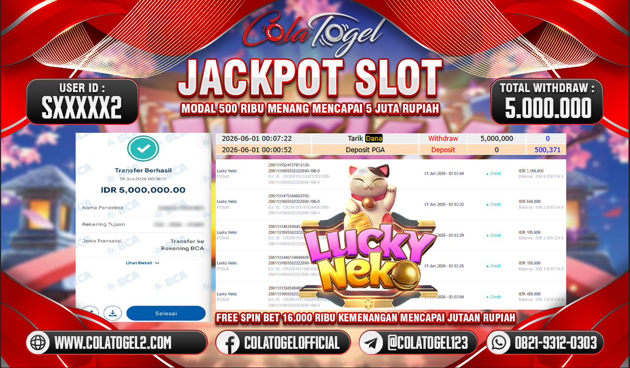 JACKPOT SLOT GACOR!!