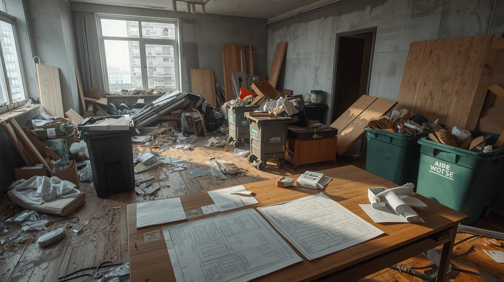 Квартира в стадии ремонта