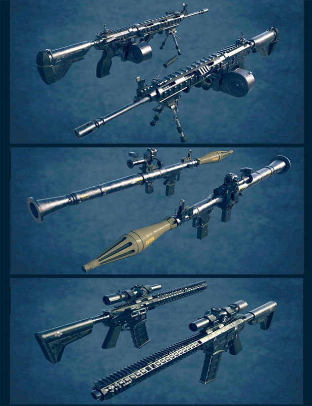 Military Weapons 01