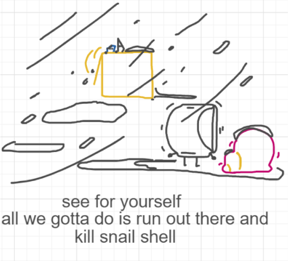 A panel from Chilly, episode two of the Board Boards object show by Furretwalk/WalkingFurret.