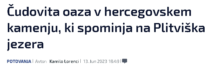 Čudovita oaza v hercegovskem kamenju, ki spominja na Plitviška jezera Screenshot-9995