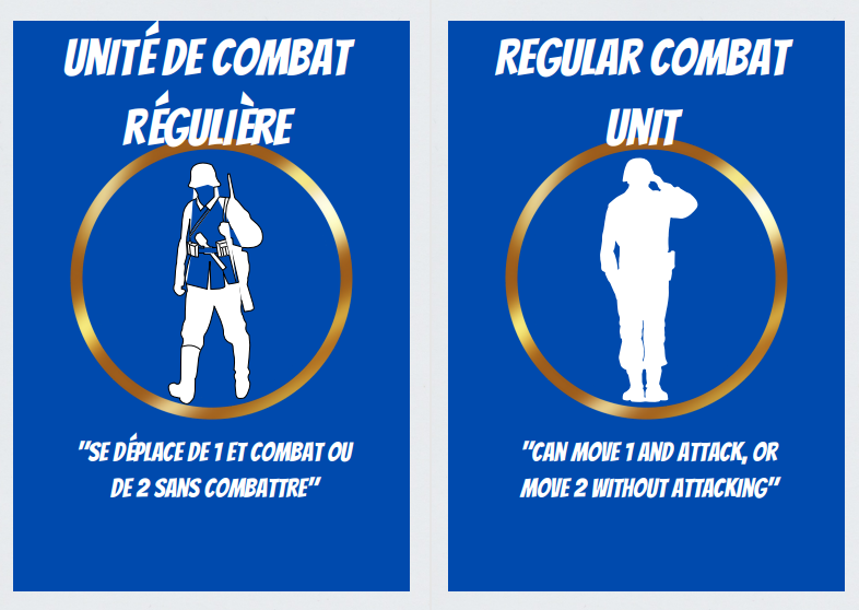 BLEU F UNITE DE COMBAT REGULIERE M44