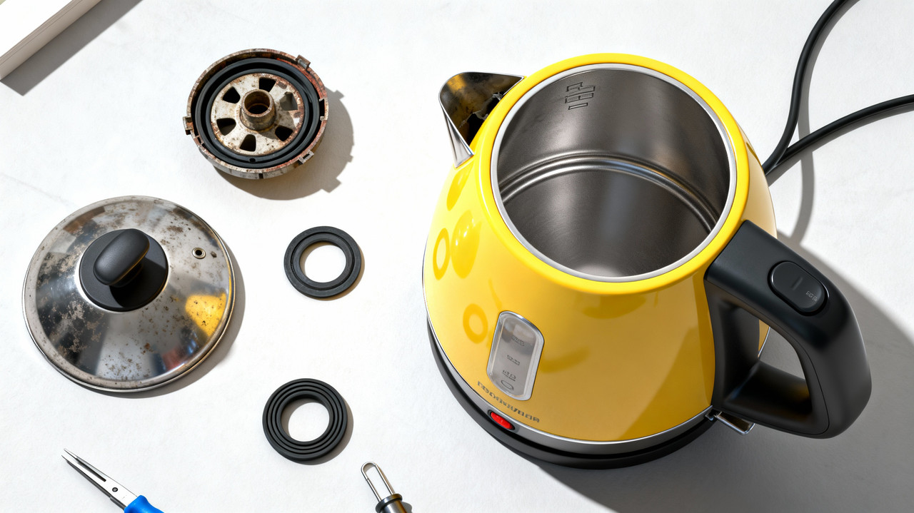 Замена уплотнителей в чайнике