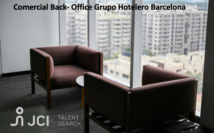 Comercial Back-Office Grupo Hotelero