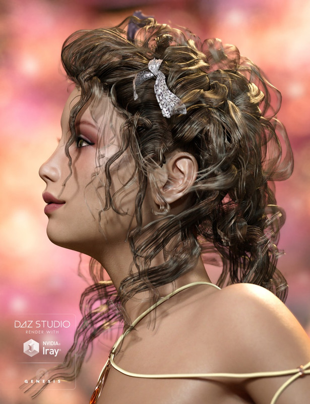 Crazy Hair for Genesis 3 Female(s) 