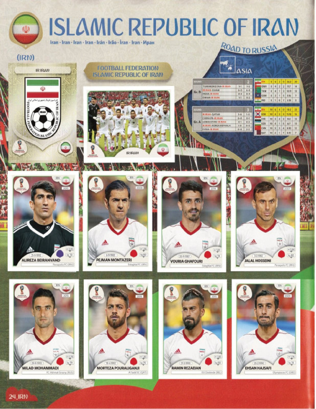 Album Panini Rusia 2018-26