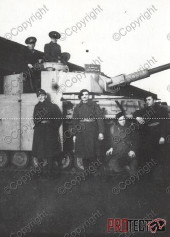 Foto Rumänien Romania tank ARR Panzer 4 langrohr