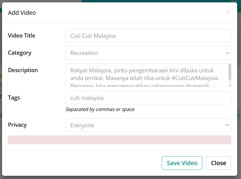 Dialog box