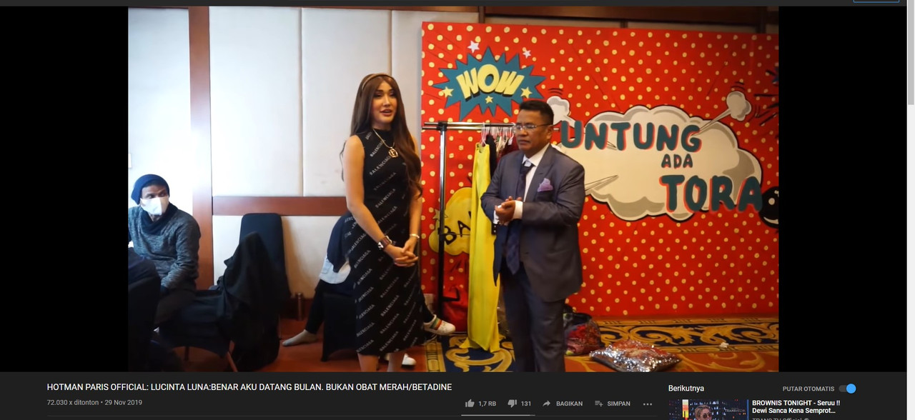 Hotman Paris dan Lucinta Luna