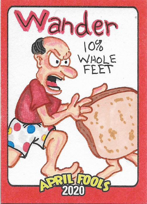 Wander Bread Sketch Card - Bobby Blakey - Front