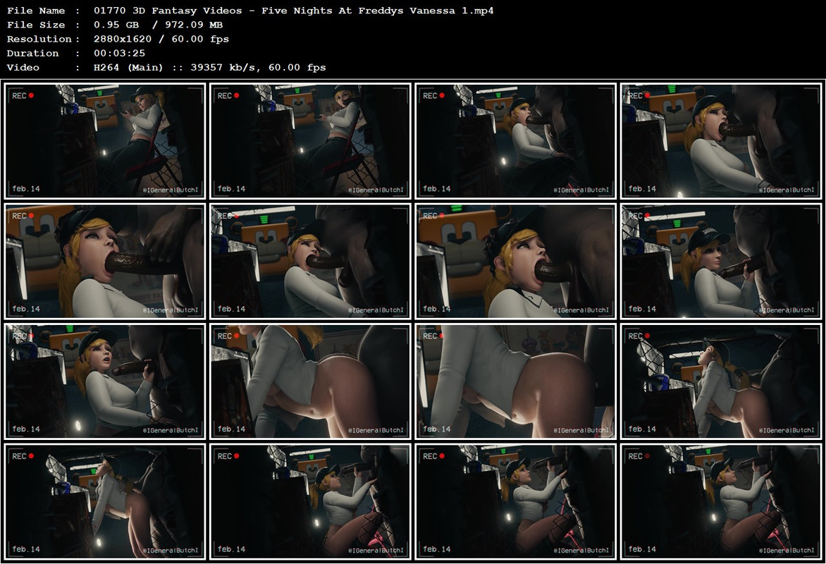 01770 3D Fantasy Videos - Five Nights At Freddys Vanessa 1.mp4